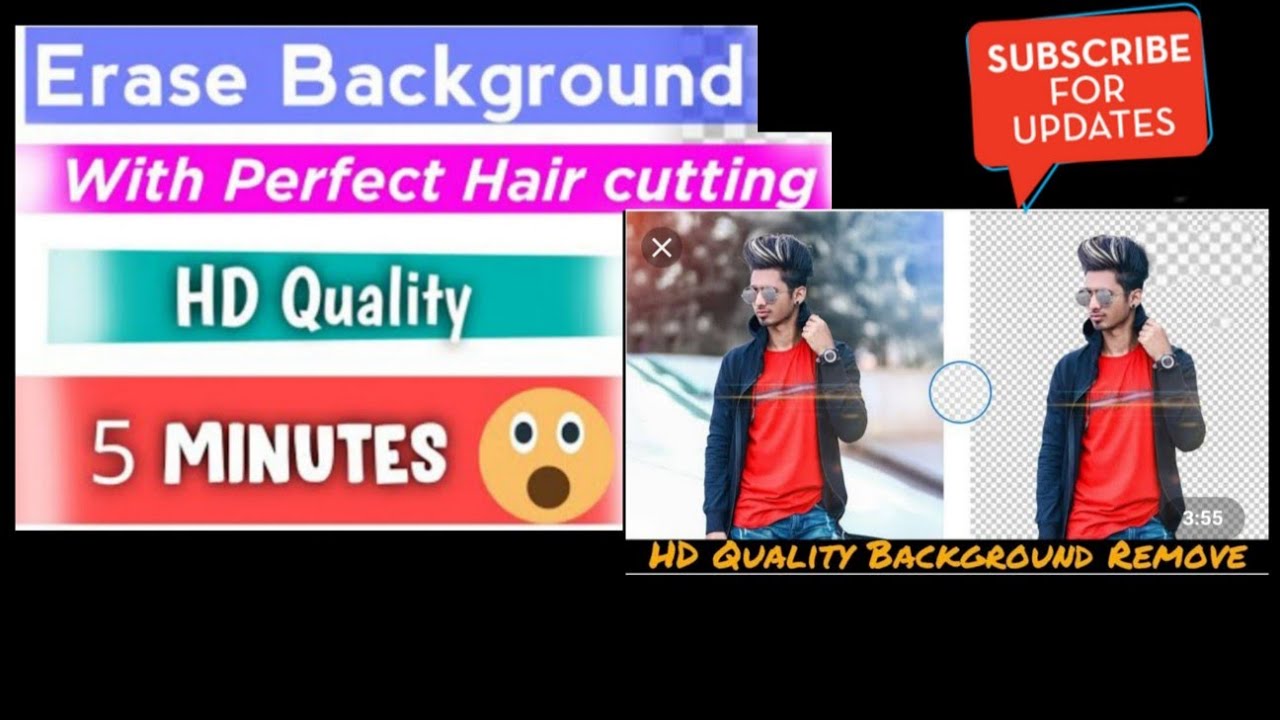 How 2 erase background easily in picsart ? YouTube