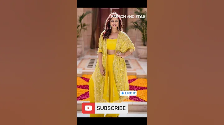 haldi designer outfit ideas  celebrate look#bollywood #haldiceremony #haldioutfits #haldioutfit #yt