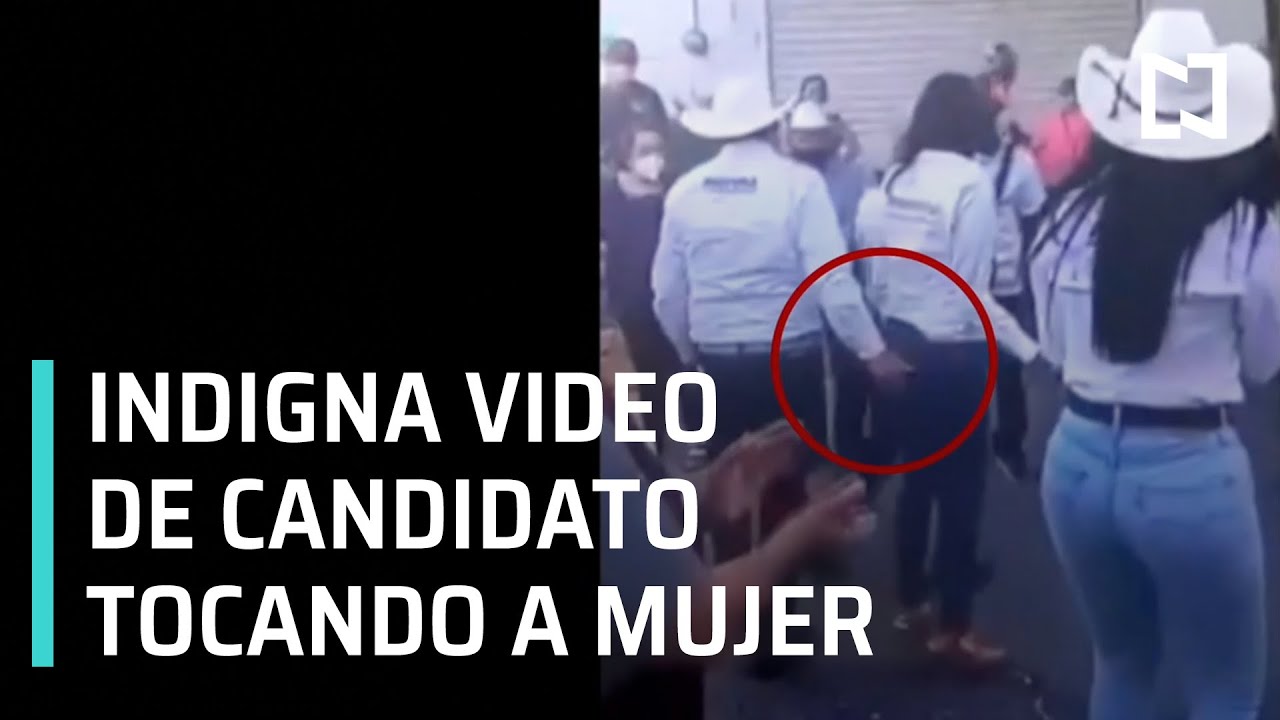 Indigna video de candidato de Morena David Monreal manoseando a una mujer - En Punto