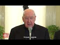 Annonce du décès du Pape François