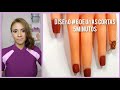 DISEÑO #6 ❤️ UÑAS CORTAS  5MINUTOS/DECORACIÓN CON PIÑA/UÑAS JUVENILES/UÑAS DE TEMPORADA/E