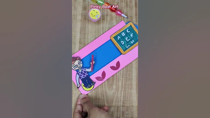 DIY greeting card😍 for teacher #shorts #teachersday #diy #trending #shortvideo #greetingcard #craft