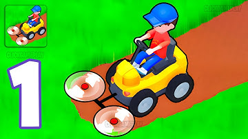 Backyard Master Gameplay Walkthrough Part 1 - Tutorial Manage Backyard (Android,iOS)