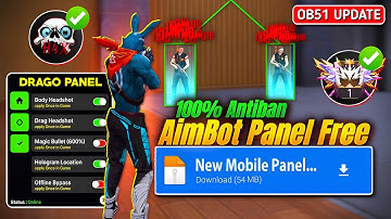 Antiban FF Panel🔥Free Fire Injector🔥Ob51 Free Fire Hack😈FF panel Hack Mobile|FF Hack|FF Injector