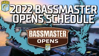 2022 Bassmaster Opens Schedule Announcement
