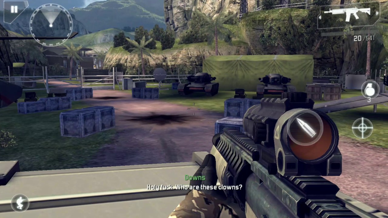 Game FPS offline terbaik android dan ios - Modern Combat 4 - YouTube