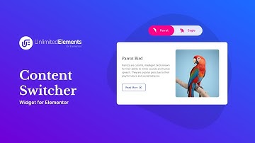 Content Switcher Widget for Elementor