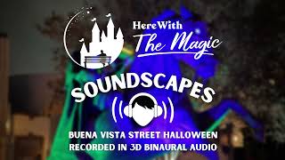 Buena Vista Street Halloween l Disney California Adventure l Soundscapes
It’s Buena Vista Street as you’ve never seen or experienced it before, an entirely new story filled with bone-chilling enchantment. Give yourself over to the spooky (but really not-so-scary) Magic of this space, the unexpected twists and turns, and the rumbling of something that might be lurking just out of sight…
This is Halloween…trick or treat! Buena Vista Street Halloween l Disney California Adventure l Soundscapes