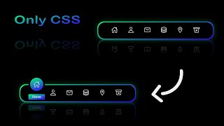 Animated Navigation Menu Design Using HTML And CSS | Doovi