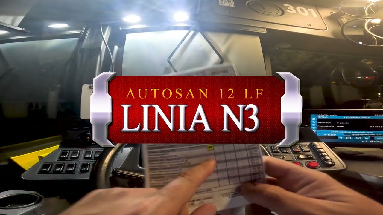 MPK Rzeszów 🚌 Linia N3🚀Lubelska Zajezdnia MPK🏁 Lubelska Zajezdnia MPK