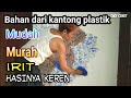 Wow!!! cuma dengan kantong plastik bisa membuat motif wallpaper yang keren - cenut nut