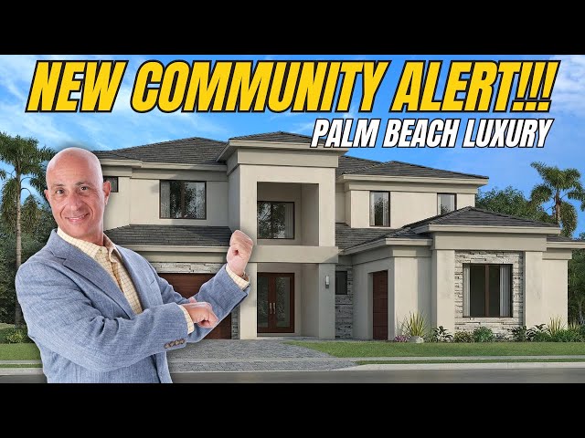 INSIDE Palm Beach’s Newest HIGH-END Community! (Full Tour)