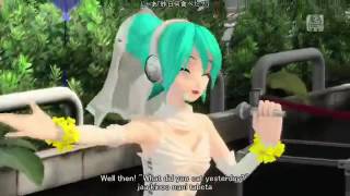 30fps  Love Words    Ai Kotoba    Hatsune Miku  Diva English Romaji Subtitles