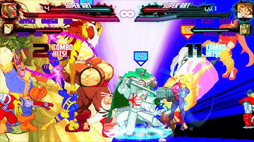 Marvel vs Capcom 2/3 Fight