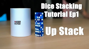 DiceDemonMY | Dice Stacking Tutorial : Ep 1 - Up Stack  |  Skill Hobby