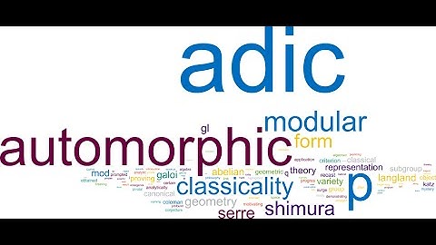 Lecture Series: "p-adic Geometry" by Peter Scholze [2014] (lecture 1)
