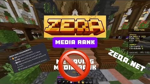 I didn’t get Media Rank on Zeqa