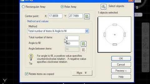 AutoCAD Array 2012 Classic