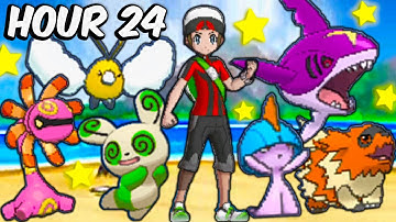 I Spent 24 HOURS SHINY Hunting in Pokemon Omega Ruby!