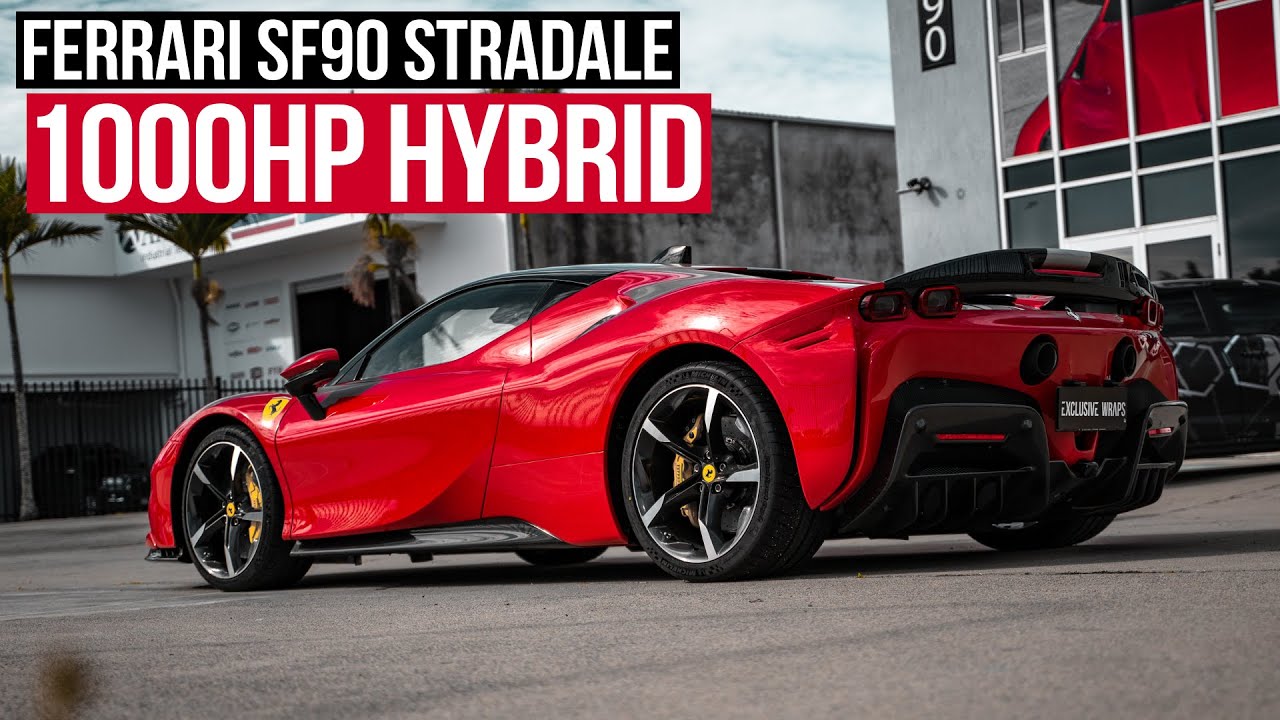 Rossa Corsa Ferrari SF90 Stradale Car Feature Xpel Ultimate PPF  YouTube