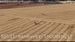 Synchronized Rendezvous of Fixed-Wing Drones