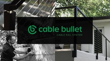 Installing Signature Classic Collection Side Mount Posts and Handrail | Cable Bullet System