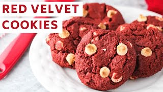 Red velvet cookies recipe | keeping it relle