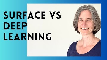 Surface vs deep learning