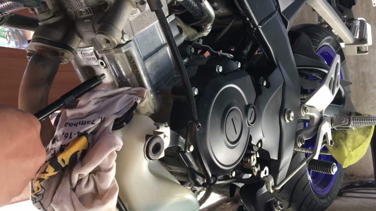 Re-flushing Motorcycle Coolant