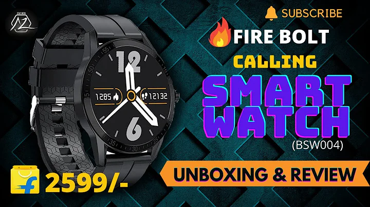 Unboxing & Review of FIRE BOLT TALK (BSW004) SMART WATCH #Smartwatch #firebolt #watch #trending