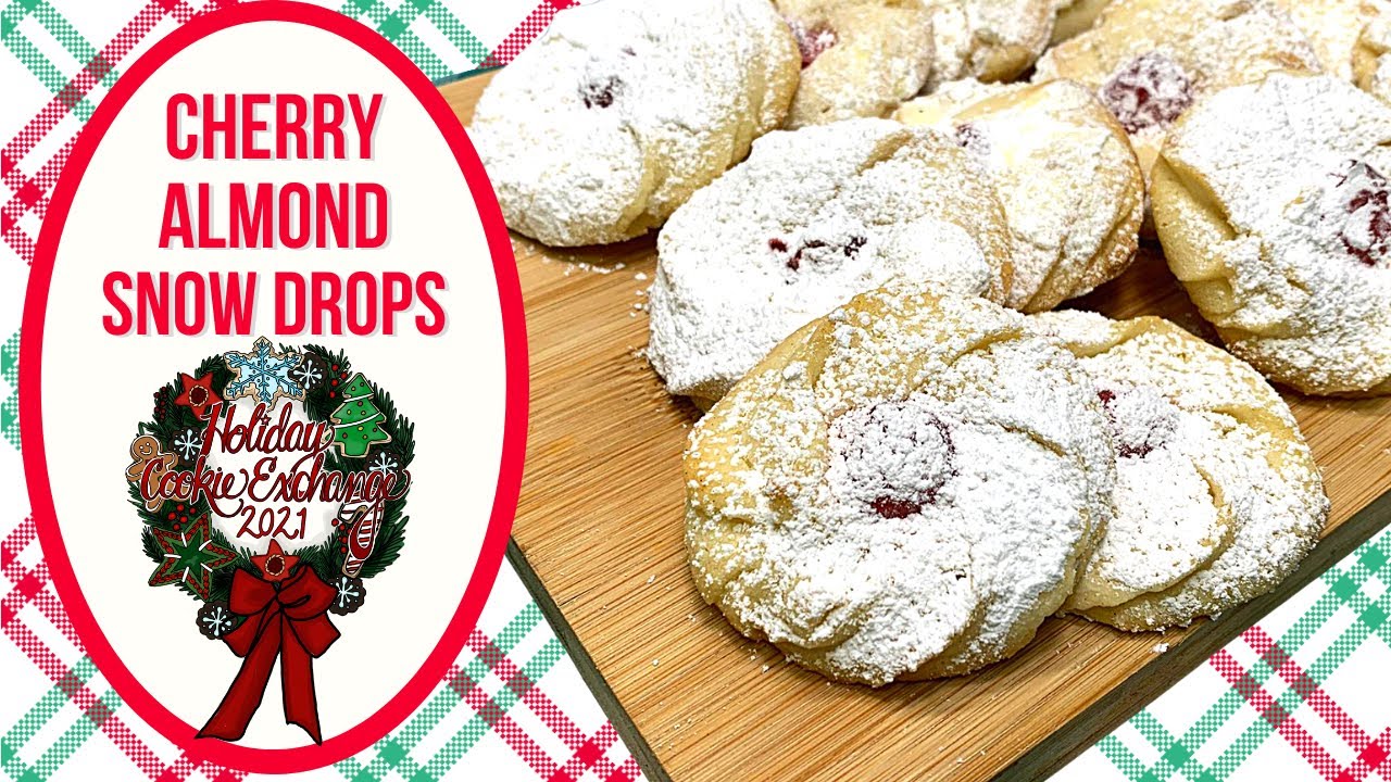 Snow drop cookies