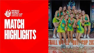 Netball World Youth Cup Match Highlights: Day 7 - Semi-Final - England v New Zealand