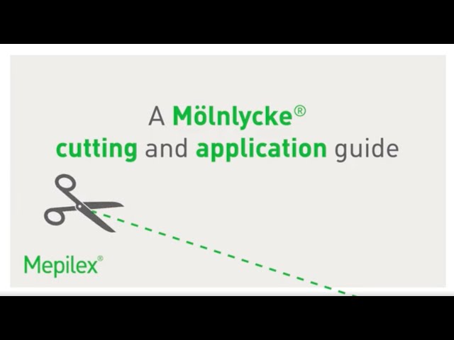 Mepilex cutting guide class=