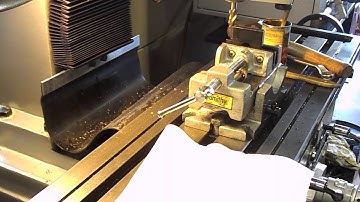 MIlling a T Nut For Phase II Quick Cnhage Toolpost