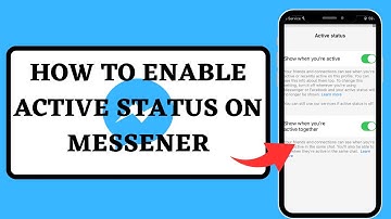 How to fix friend not showing active on facebook messenger |Turn on messenger online status |Tagalog