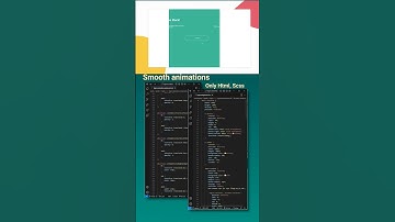 Animations with HTML and scss