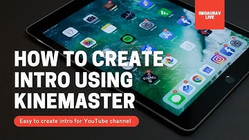 how to create youtube intro on mobile|kinemaster tutorial|textoon tutorial| #kinemastertutorial
