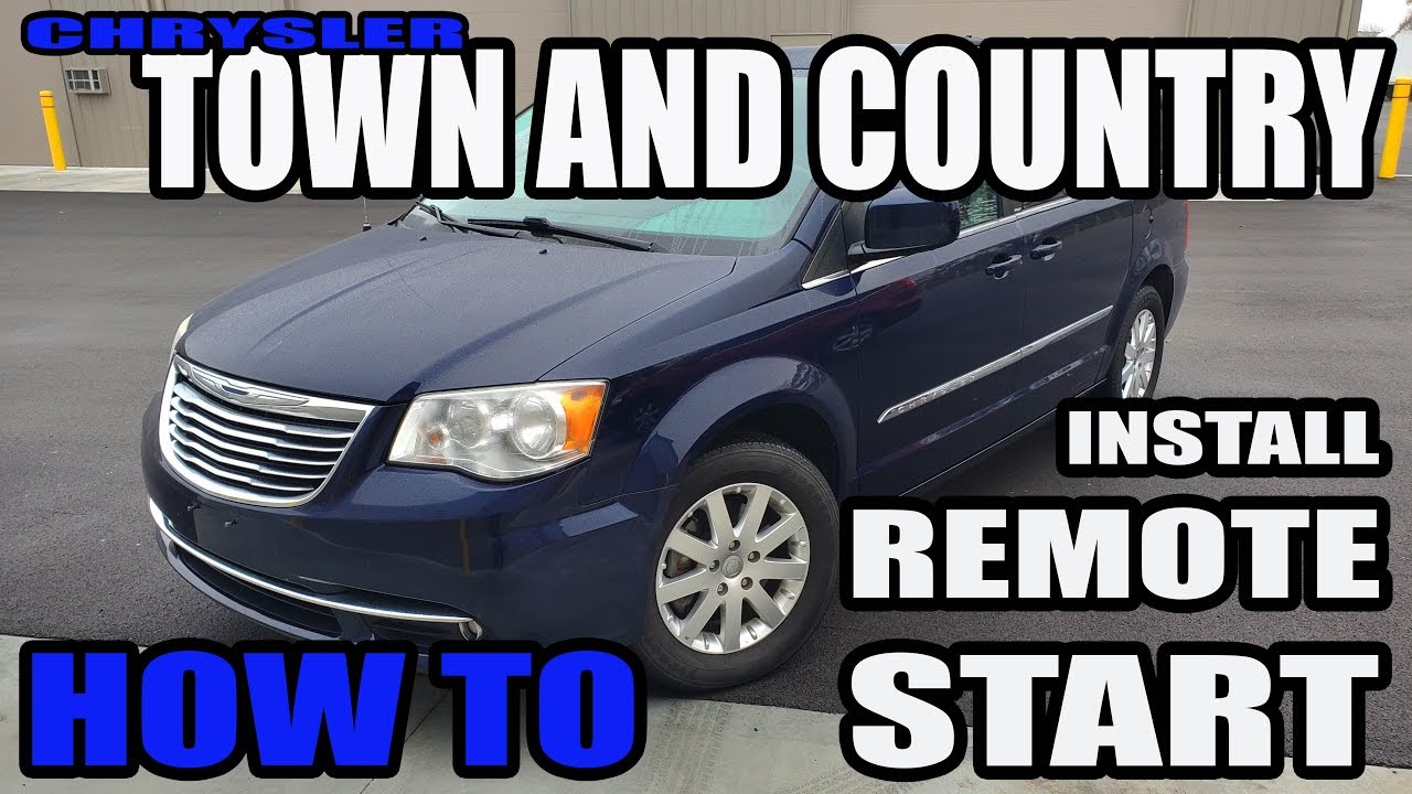 How To Install Remote Start On Chrysler Town \U0026 Country Van