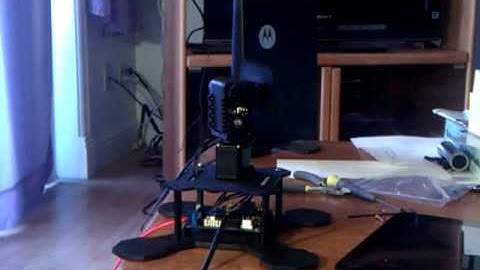 Phantomx robot continous movement 2 servos