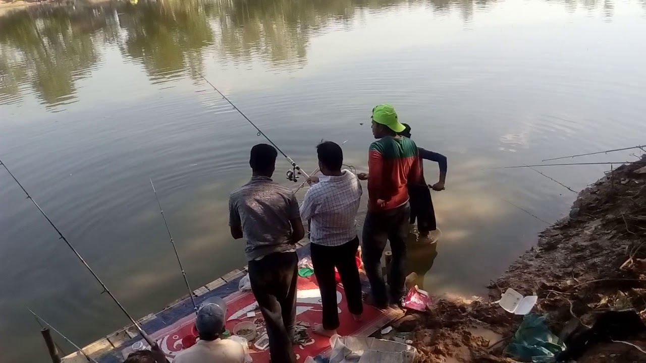 Fishing at Bogra Lotif pur koloni - Caught 2/3 kg fish. - YouTube