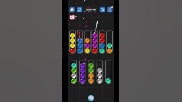 Lv 435 Ball Sort Puzzle - Color Game / 顏色分類遊戲 / ボールソーティングパズル (Guru Game)  #ballsortpuzzle