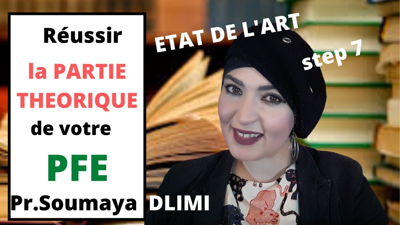 Cours8/Etat de l'Art du PFE/Etude de l'Existant:Réussir la partie Théorique du Projet de fin d'étude