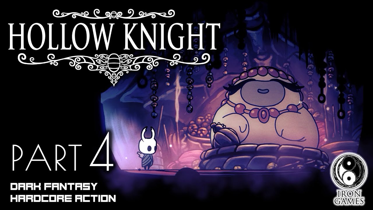 4 Hollow Knight ホロウナイト 新エリア 胞子の森 探索 地下に広がるキノコの楽園 Youtube
