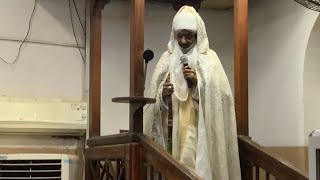 Hudubar Juma'a Ta Farko Da Mai Martaba Sarkin Kano Muhammad Sunusi !!