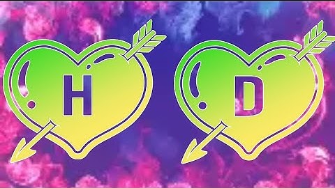 h love d status video 🌹 h d best couples new trending name art h d best lover