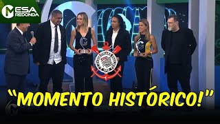 "Foi um momento histórico", diz Erika Cristiano, do Corinthians | 16º Troféu Mesa Redonda