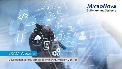 EXAM Version Control: Versionierung von HiL-Testfällen