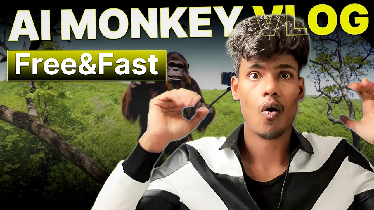How To Make Viral AI Monkey Vlogs For Instagram Reels FREE Easy How to make viral ai monkey vlogs for instagram reels free easy