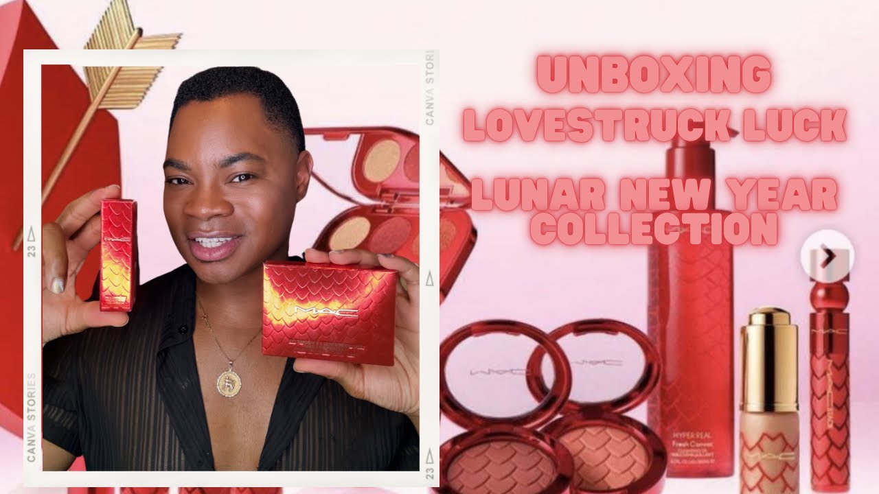 UNBOXING: MAC LOVESTRUCK LUCK | LUNAR NEW YEAR COLLECTION