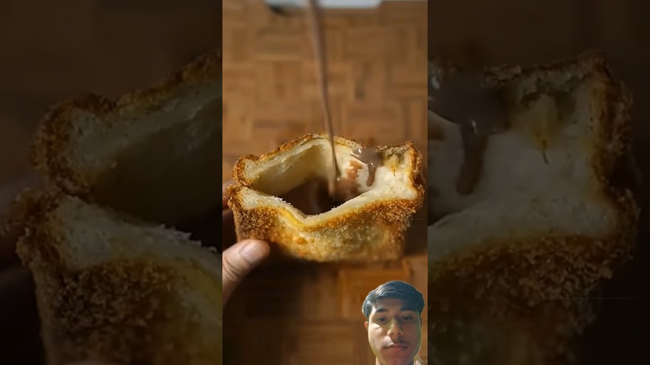 Would you eat this? 🥵 #shortsfeed #food #cooking #recipe #asmr #chocolate #satisfying #bread #shorts